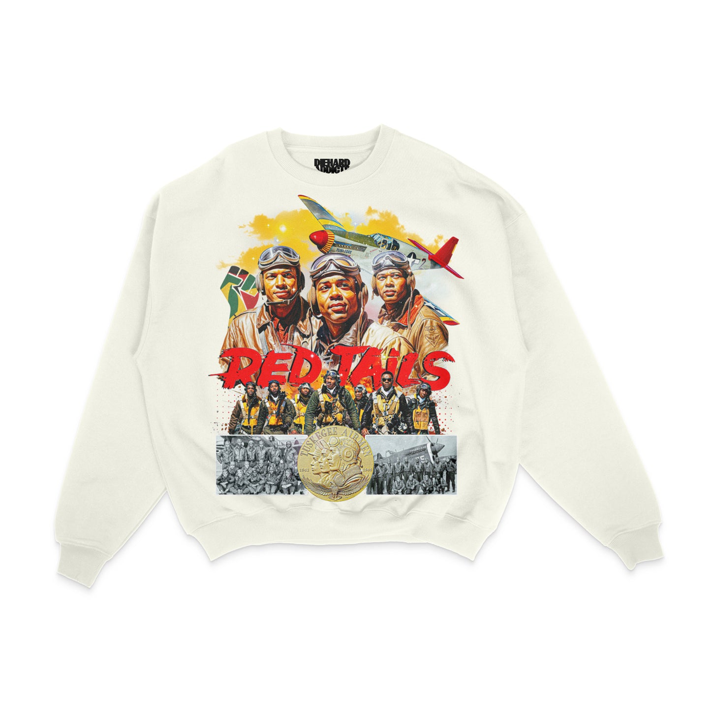 Red Tails Crewneck (Youth)