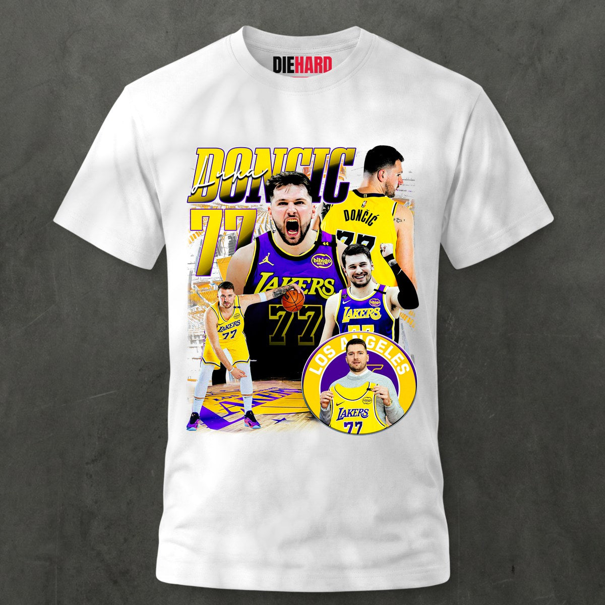 Laker Magic Tee — Youth Tee White