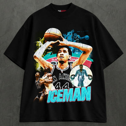Ice Man Tee — T-Shirt Black