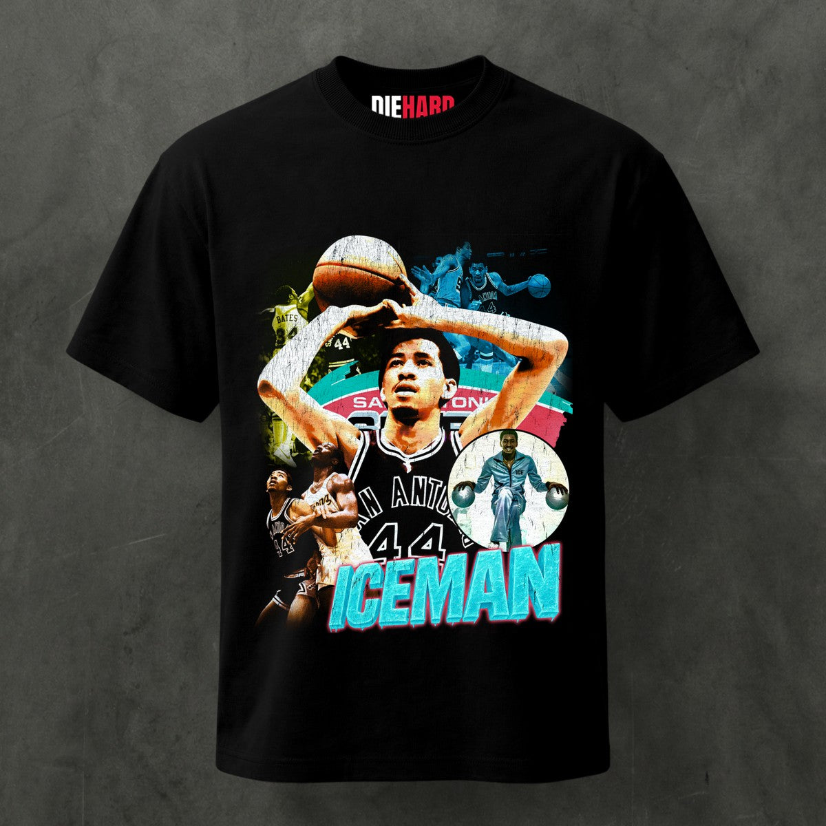 Ice Man Tee — Youth Tee Black