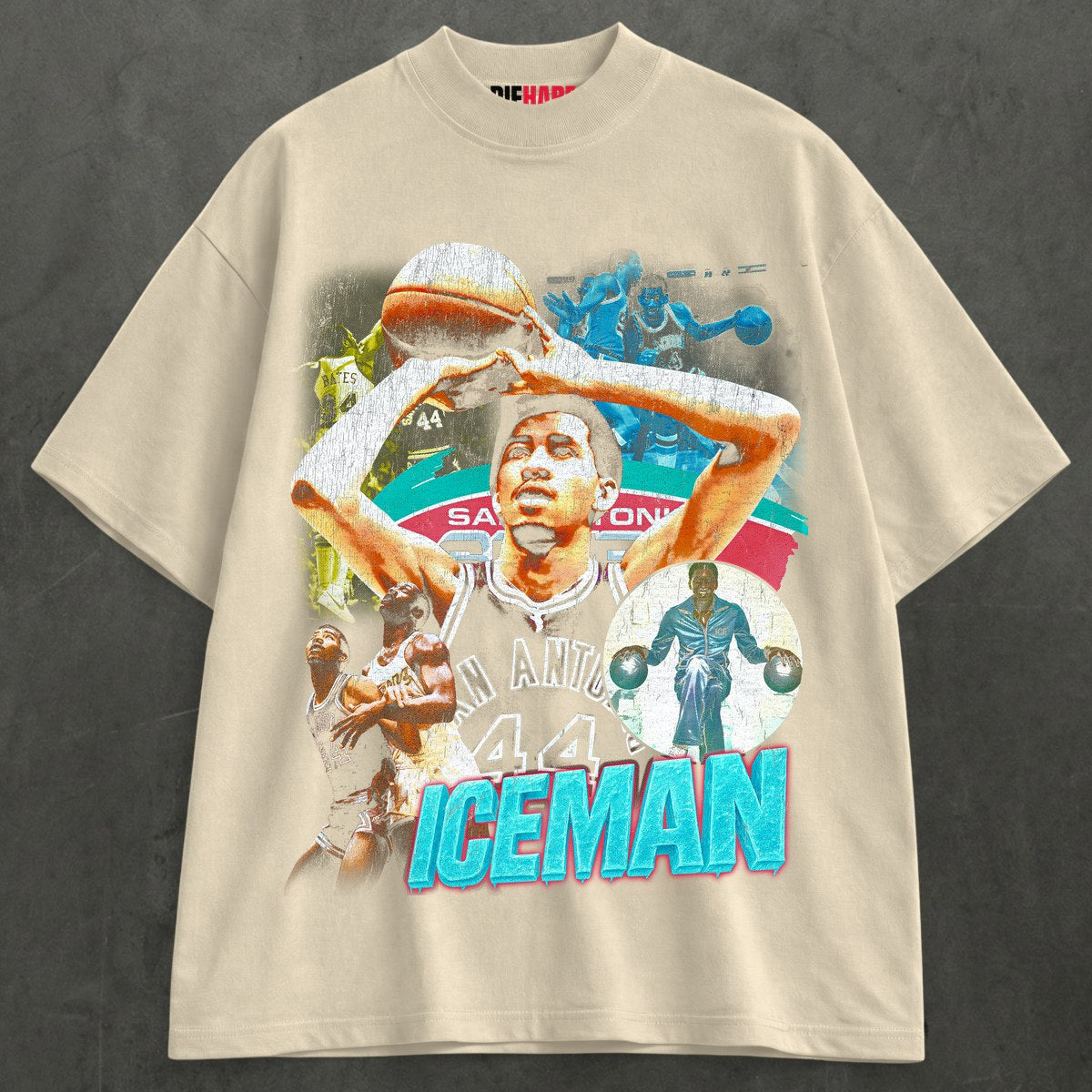 Ice Man Tee — T-Shirt Cream