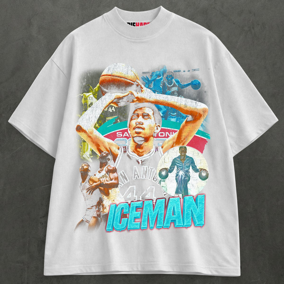 Ice Man Tee — T-Shirt White