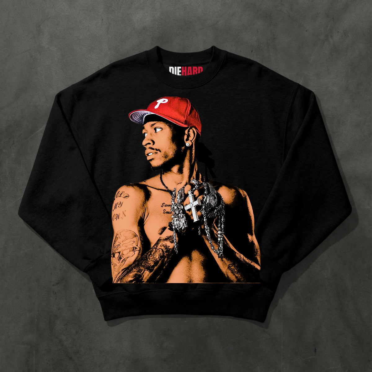 Iverson Tee — Crewneck Black