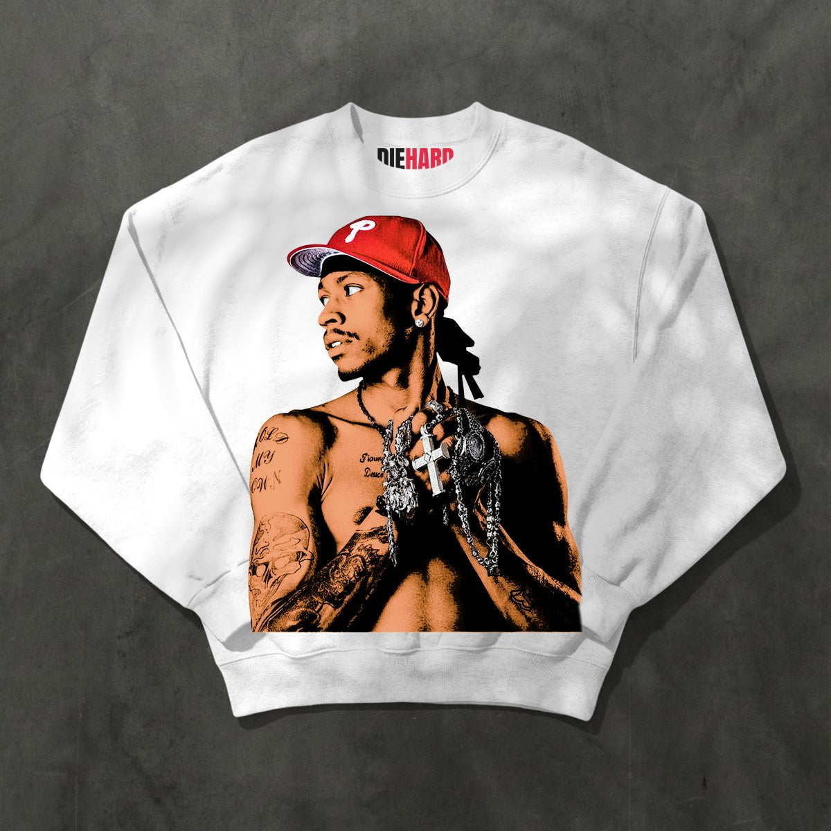 Iverson Tee — Crewneck White