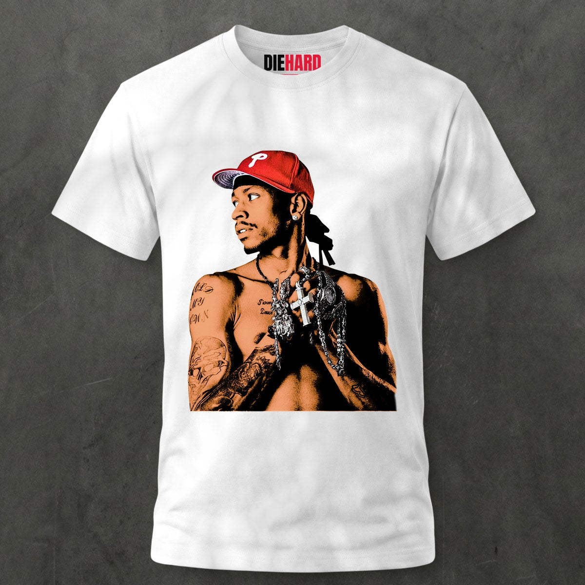 Iverson Tee — Youth Tee White