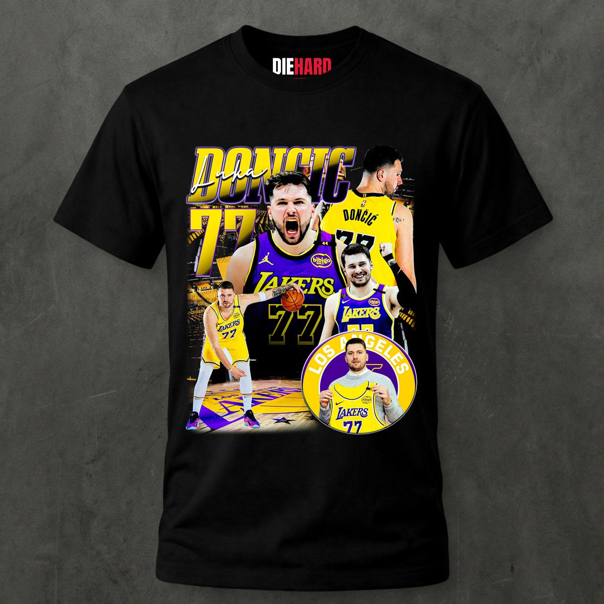 Laker Magic Tee — Youth Tee Black