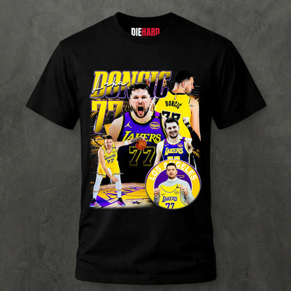 Laker Magic Tee — Youth Tee Black