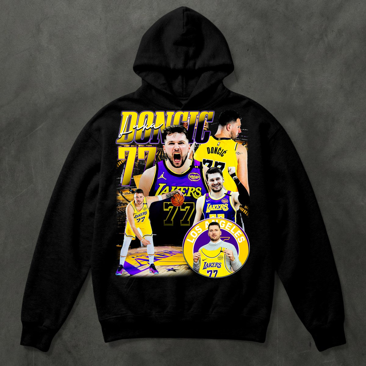 Laker Magic Tee — Hoodie Black