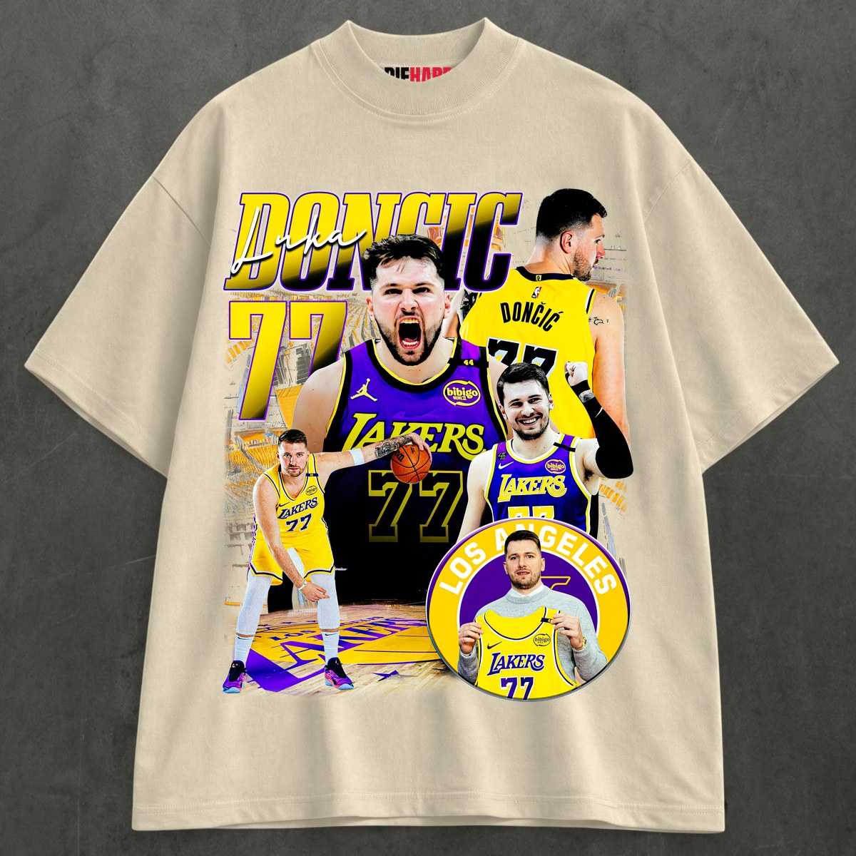 Laker Magic Tee — T-Shirt Cream