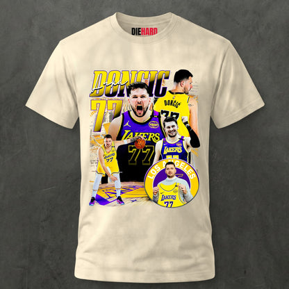 Laker Magic Tee — Youth Tee Cream