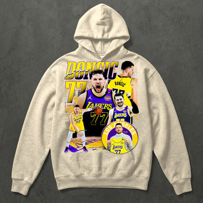Laker Magic Tee — Hoodie Cream