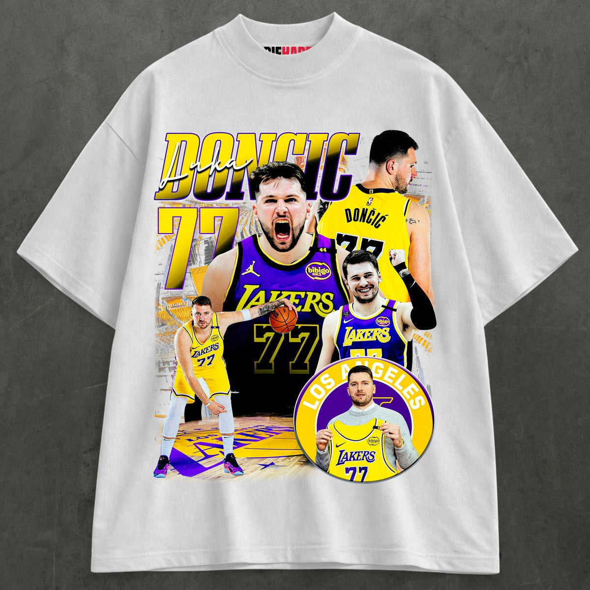Laker Magic Tee — T-Shirt White