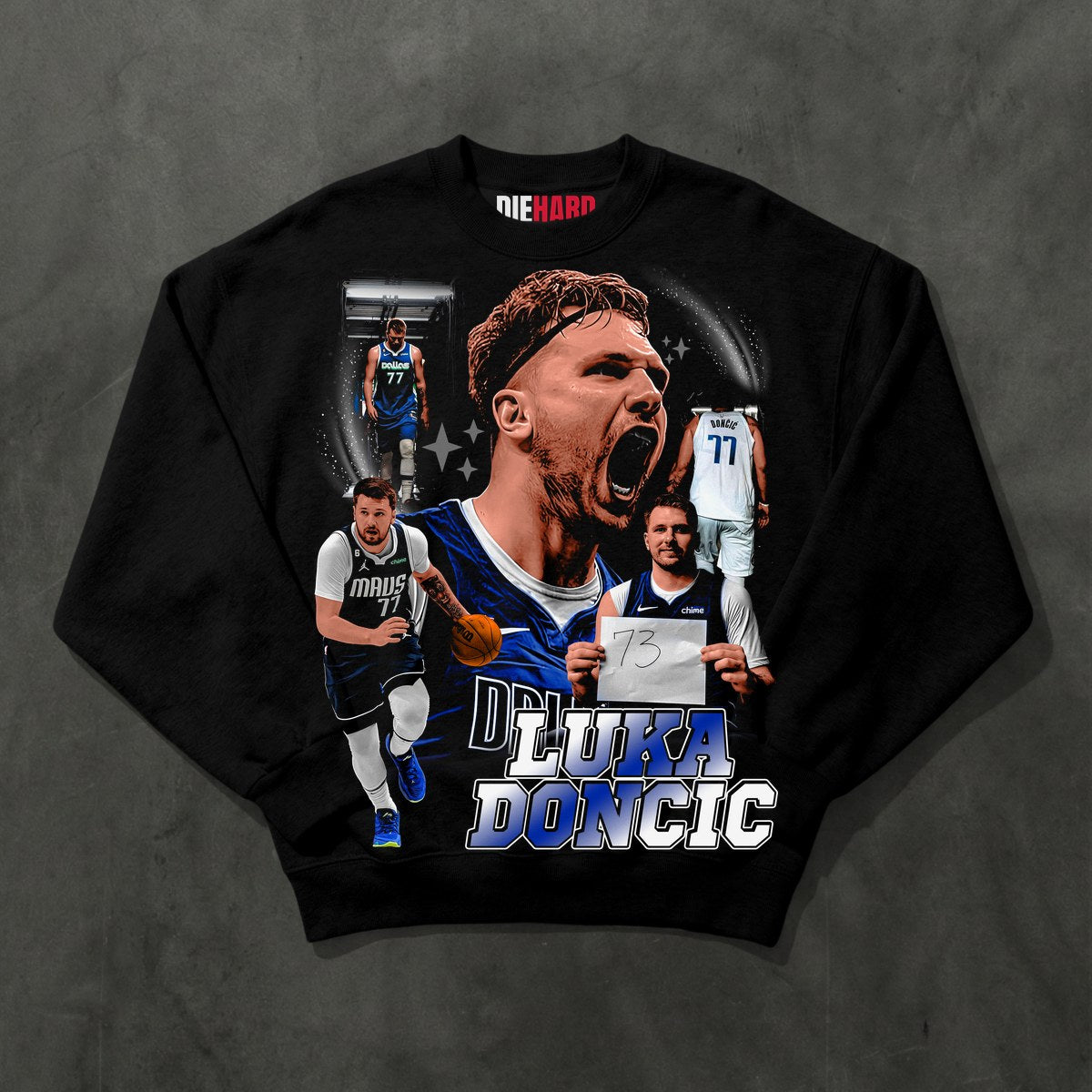 Luka Magic Tee — Crewneck Black