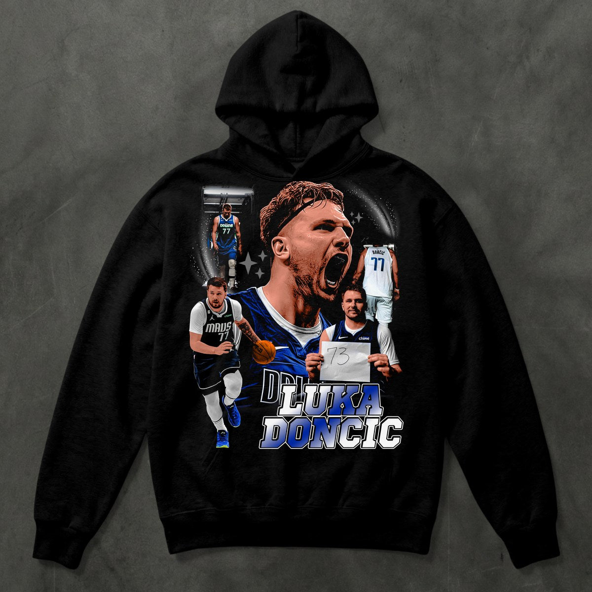 Luka Magic Tee — Hoodie Black