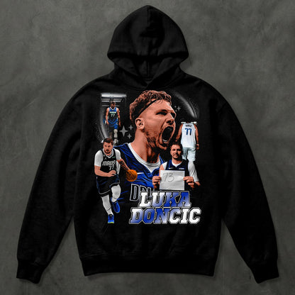 Luka Magic Tee — Hoodie Black