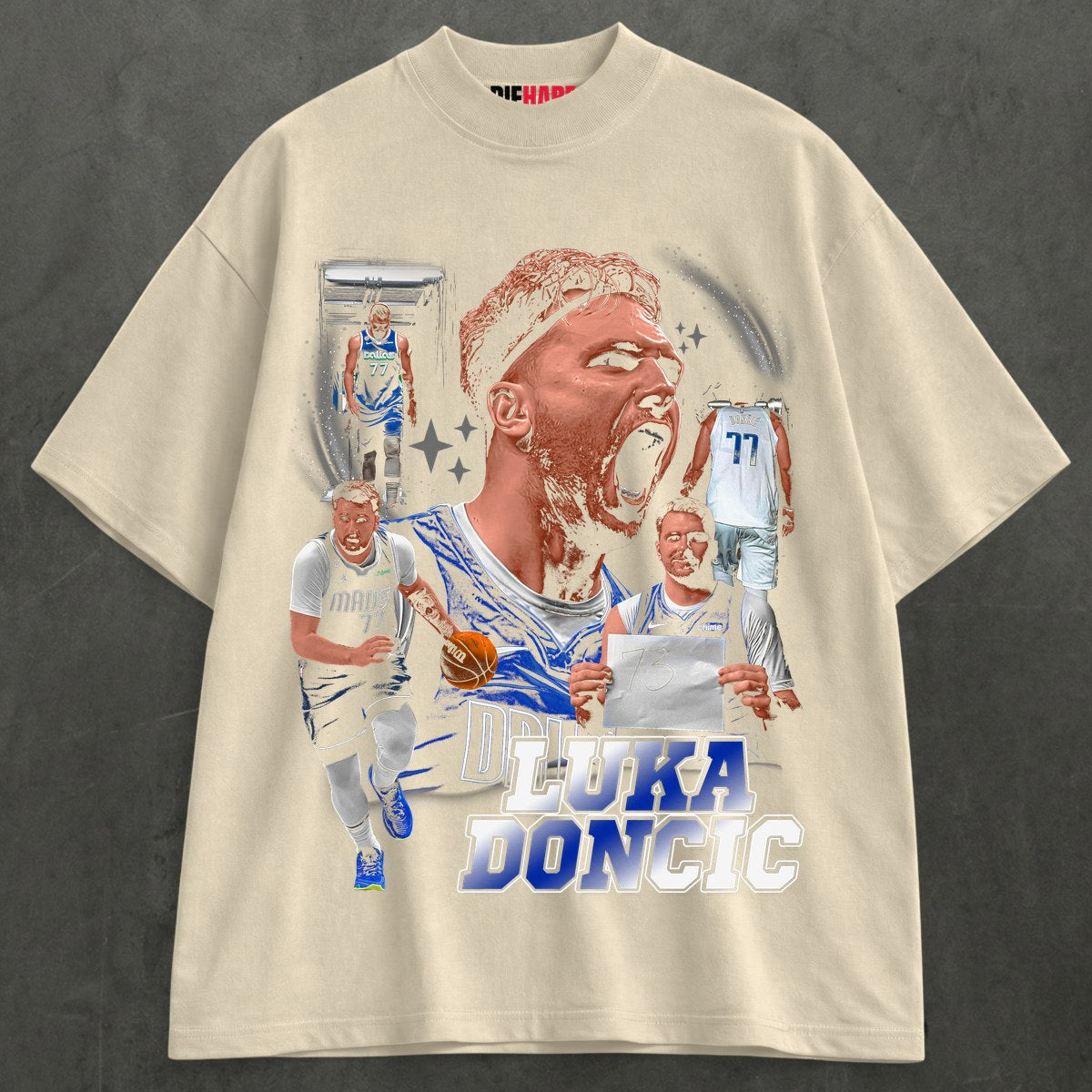 Luka Magic Tee — T-Shirt Cream
