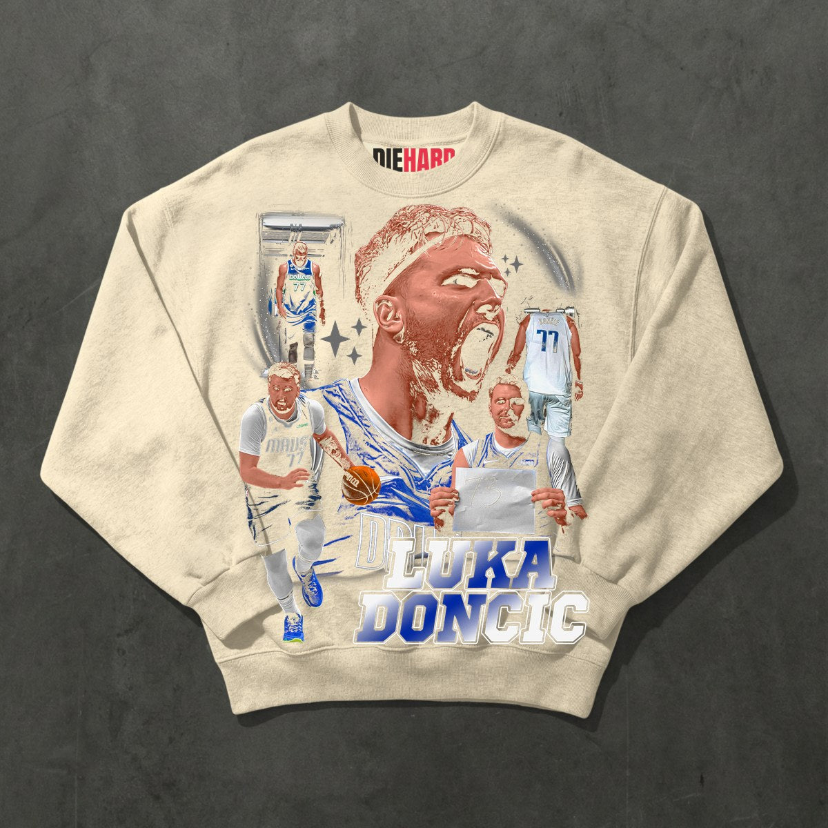 Luka Magic Tee — Crewneck Cream