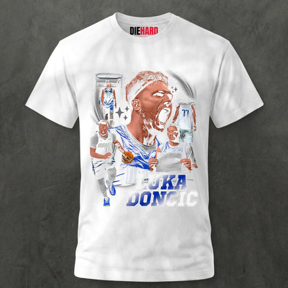 Luka Magic Tee — Youth Tee White