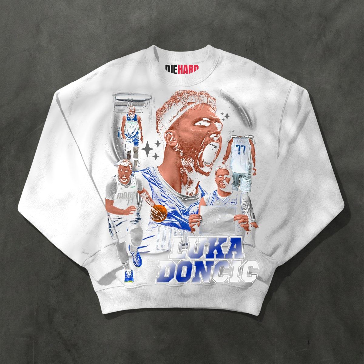Luka Magic Tee — Crewneck White