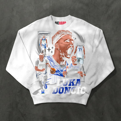 Luka Magic Tee — Crewneck White