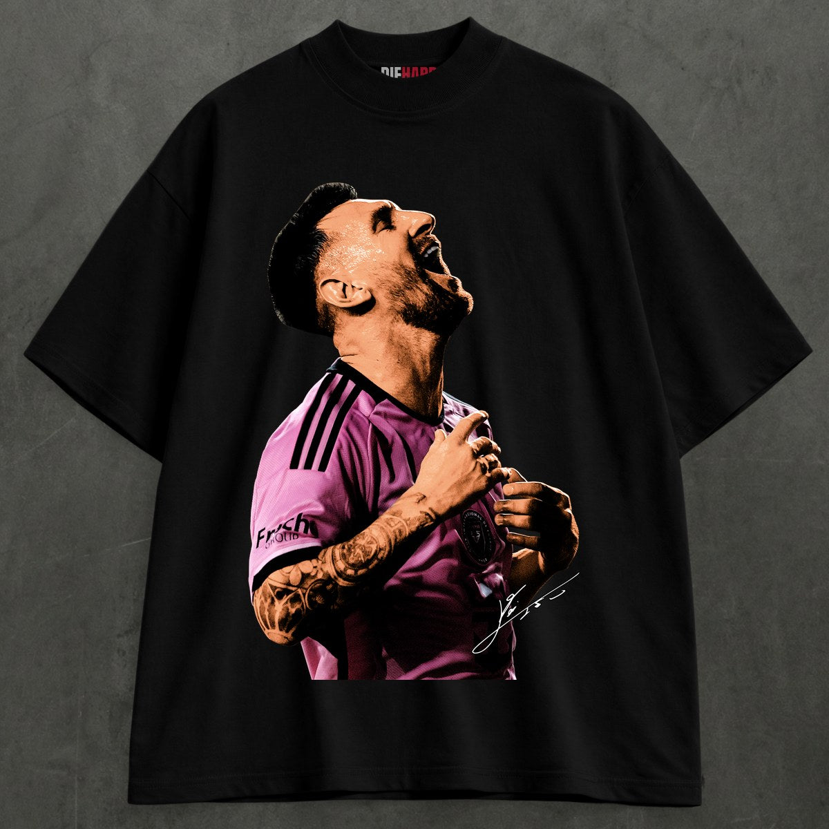 Messi Tee — T-Shirt Black