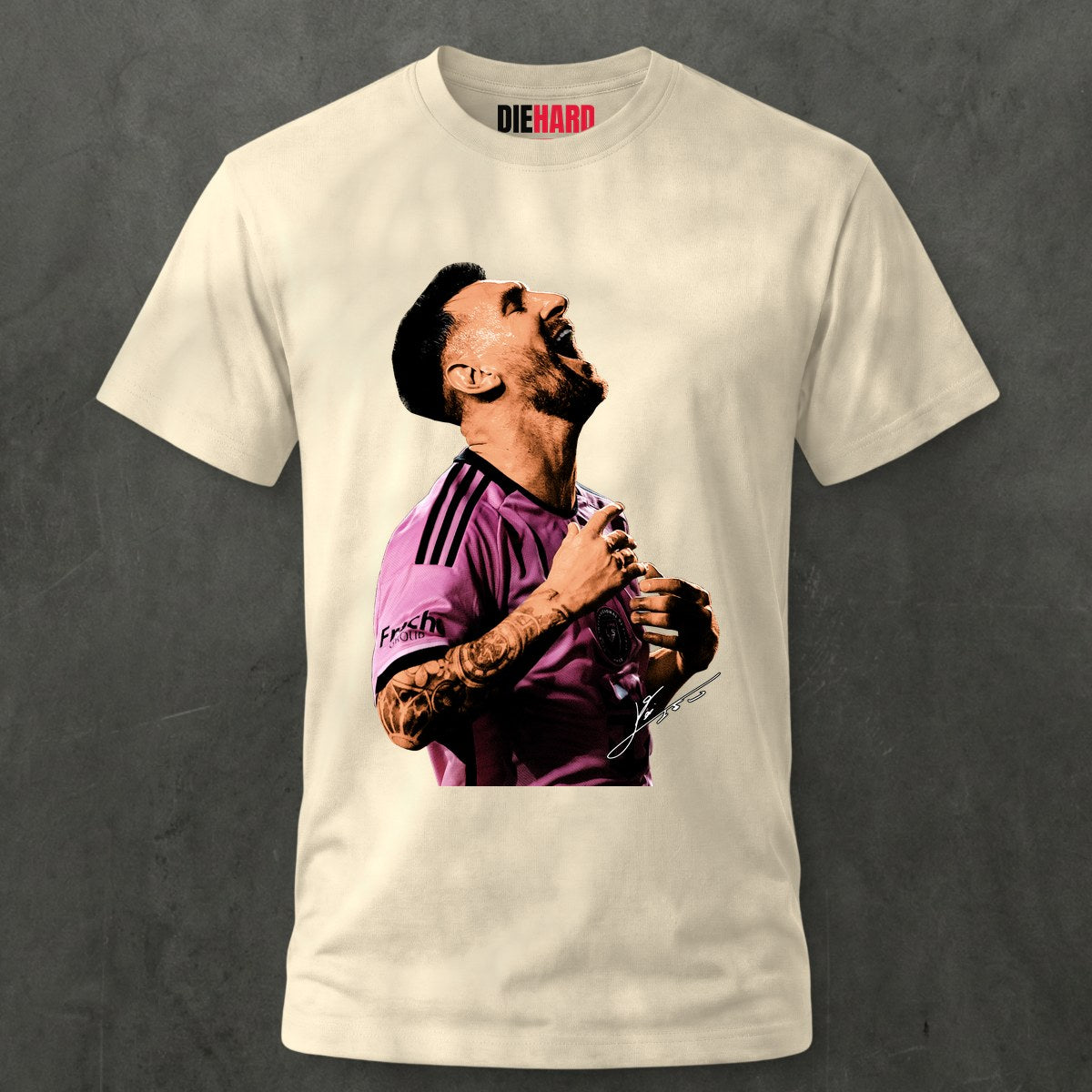 Messi Tee — Youth Tee Cream