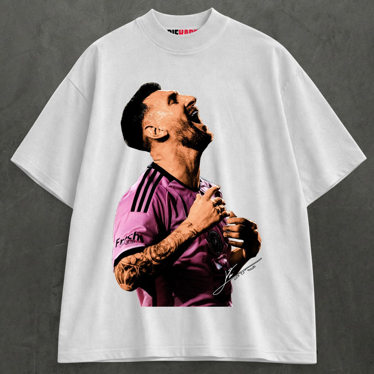 Messi Tee — T-Shirt White