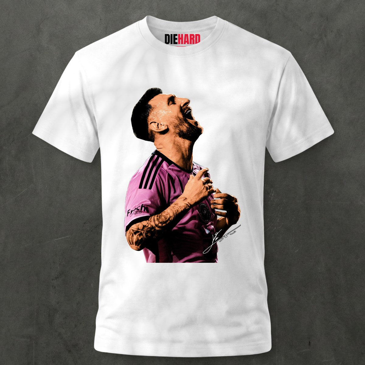 Messi Tee — Youth Tee White