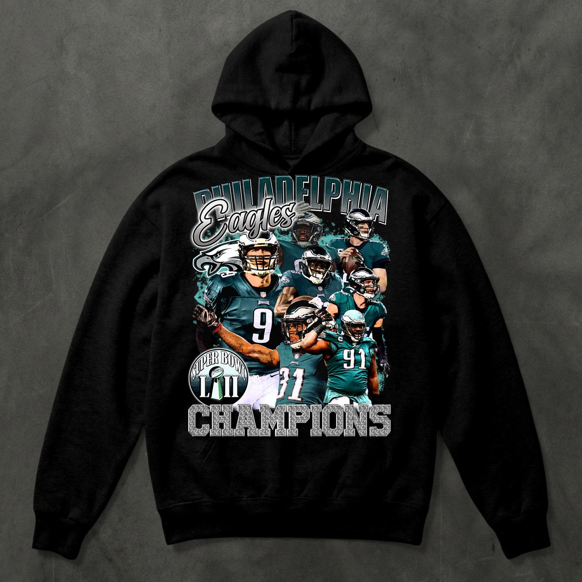 SB52 Tee — Hoodie Black