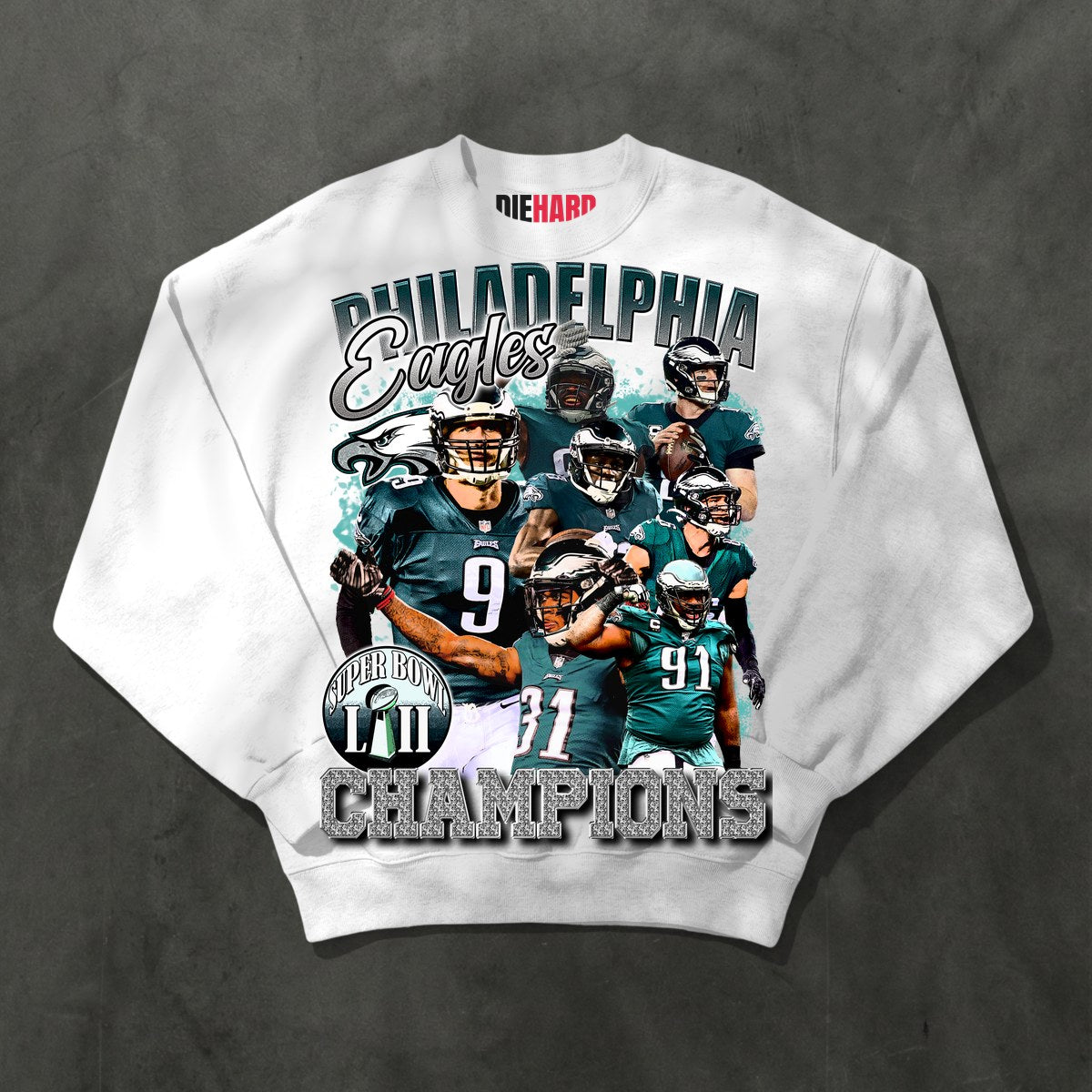 SB52 Tee — Crewneck White
