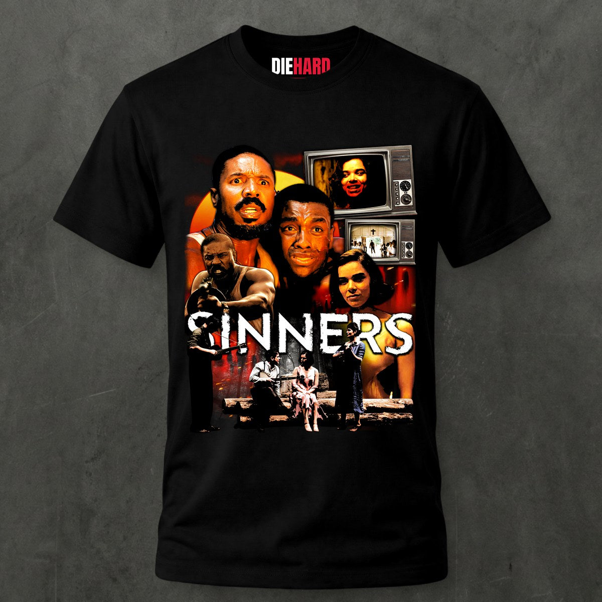 Sinners Tee — Youth Tee Black