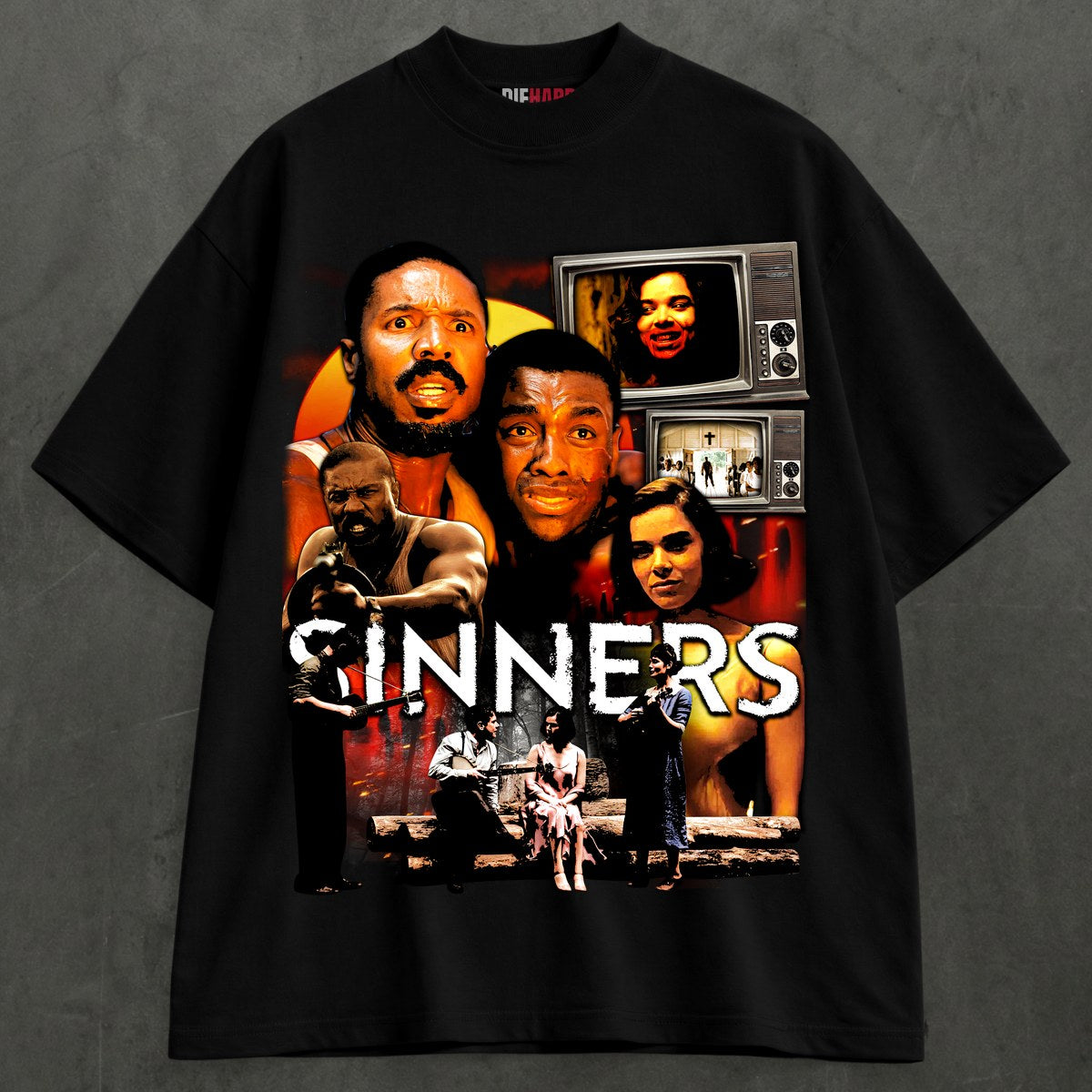 Sinners Tee — T-Shirt Black