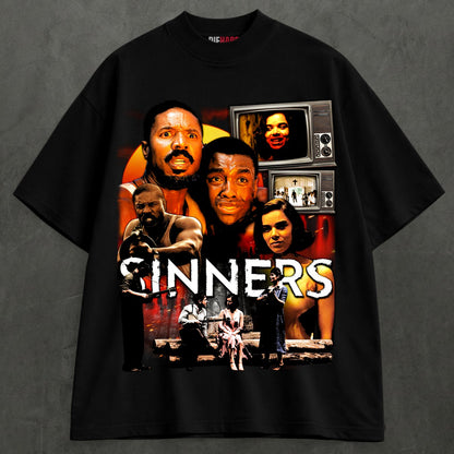 Sinners Tee — T-Shirt Black