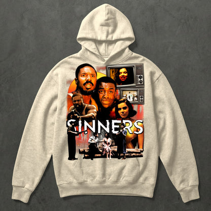 Sinners Tee — Hoodie Cream