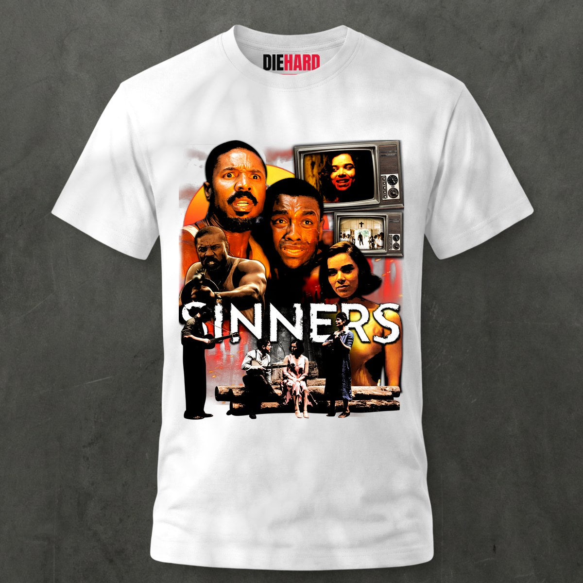 Sinners Tee — Youth Tee White