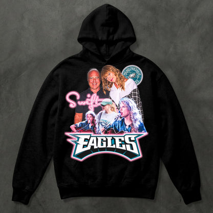 Taylor Tee — Hoodie Black