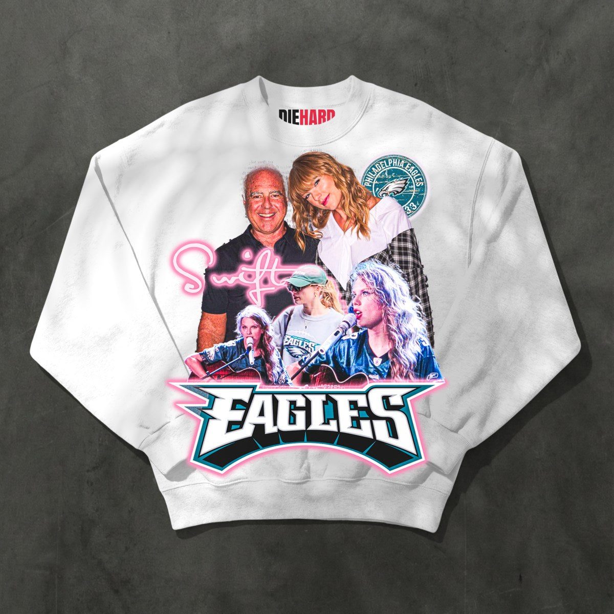 Taylor Tee — Crewneck White