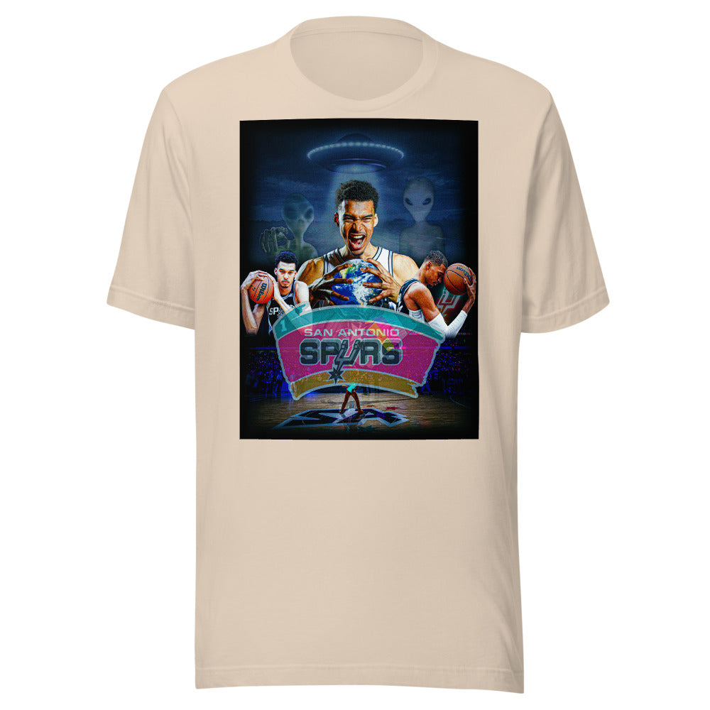 Wemby Tee — Cream front
